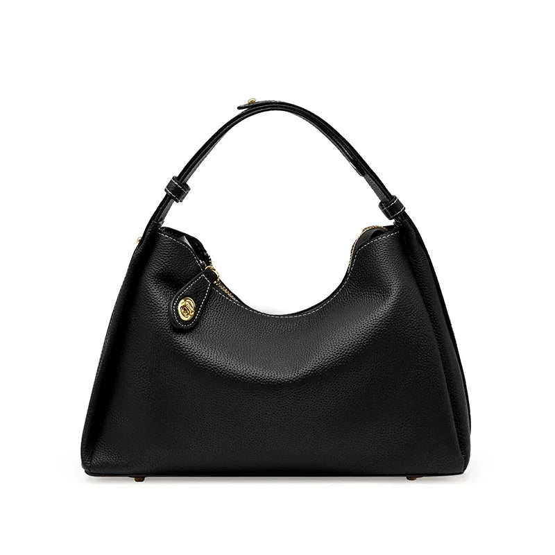 Genuine Leather Crossbody Bag Women's Cow Leather Handbag Shoulder Bag with Adjustable Shoulder Straps Matte Messenger Bags