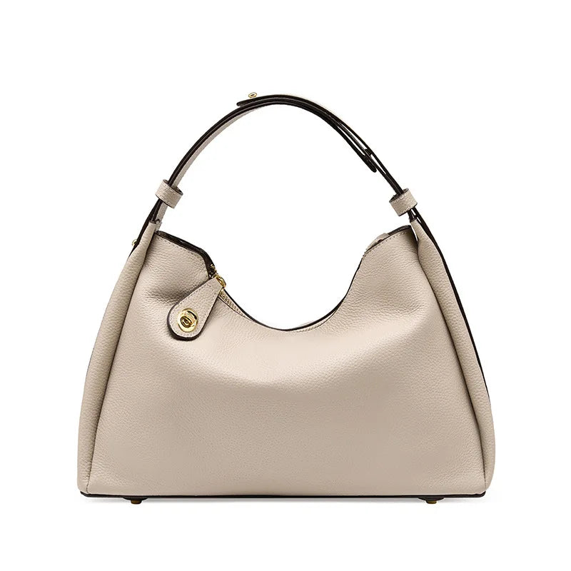 Genuine Leather Crossbody Bag Women's Cow Leather Handbag Shoulder Bag with Adjustable Shoulder Straps Matte Messenger Bags