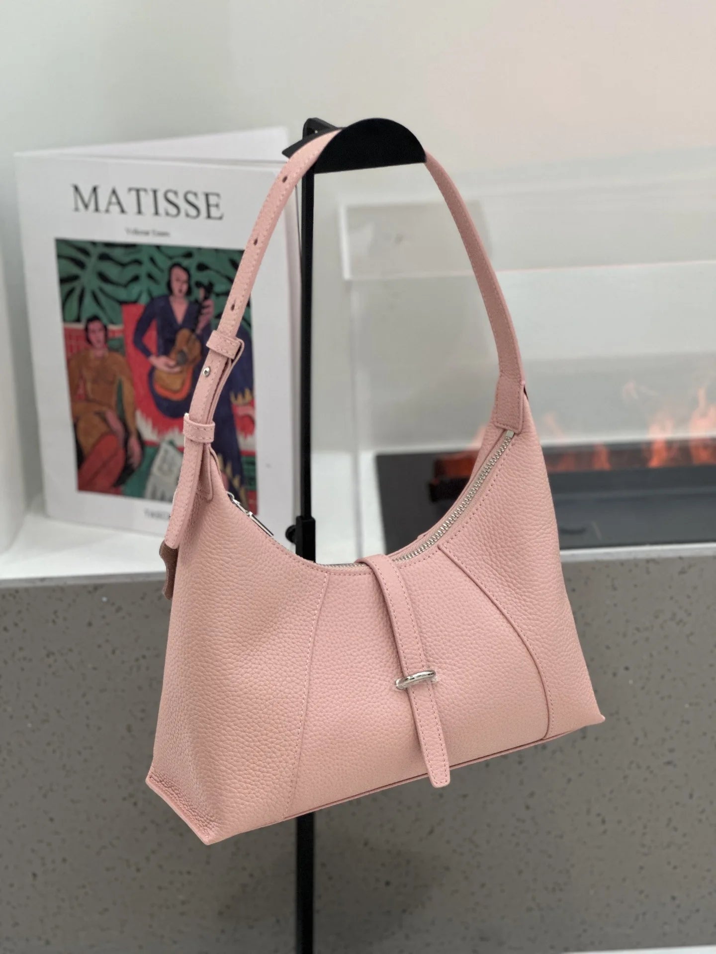 2025 New Fashion Women Leather Crossbody Underarm Bag Small Designer Handbag Large Capacity Tote