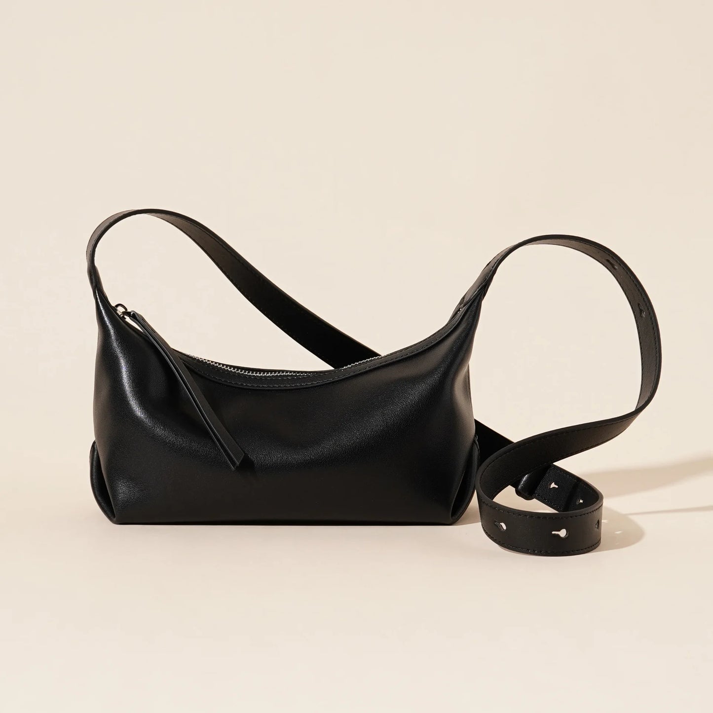 New Leather Dumpling Bag Small Designer Fashion Versatile Genuine Leather Shoulder Crossbody Bag 