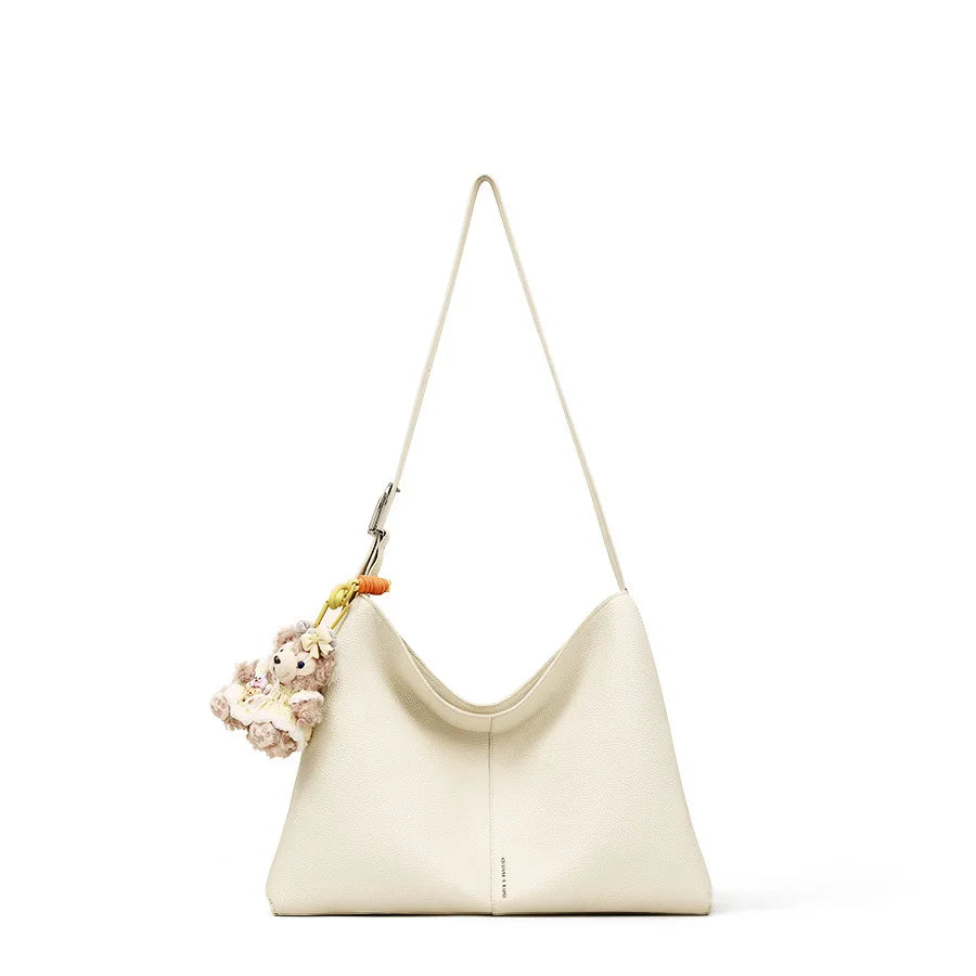 Women's Genuine Leather Tote Bag 2025 New Fashion Large Capacity Versatile Shoulder Crossbody Bag for Work and Daily Use