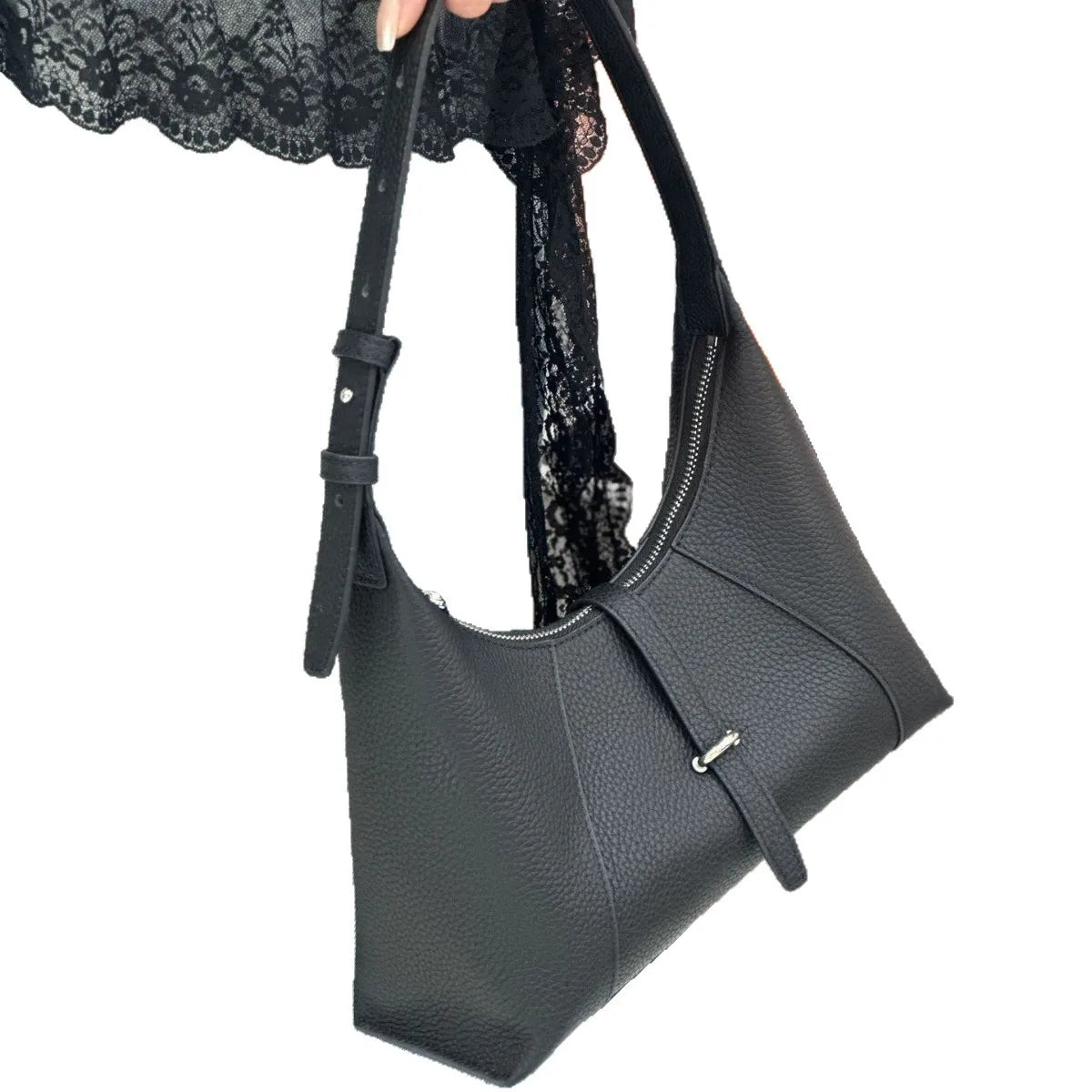 2025 New Fashion Women Leather Crossbody Underarm Bag Small Designer Handbag Large Capacity Tote