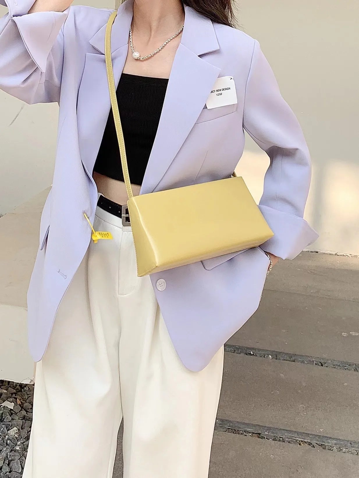 Vintage-Armtasche aus echtem Leder mit Ölwachs-Wachs-Optik, Damen, hochwertige Baguette-Schnittform, schlichte Schulter- und Umhängetasche 