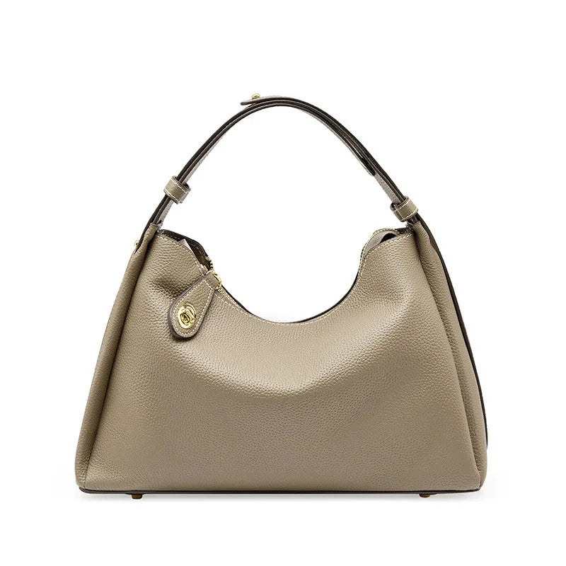 Genuine Leather Crossbody Bag Women's Cow Leather Handbag Shoulder Bag with Adjustable Shoulder Straps Matte Messenger Bags
