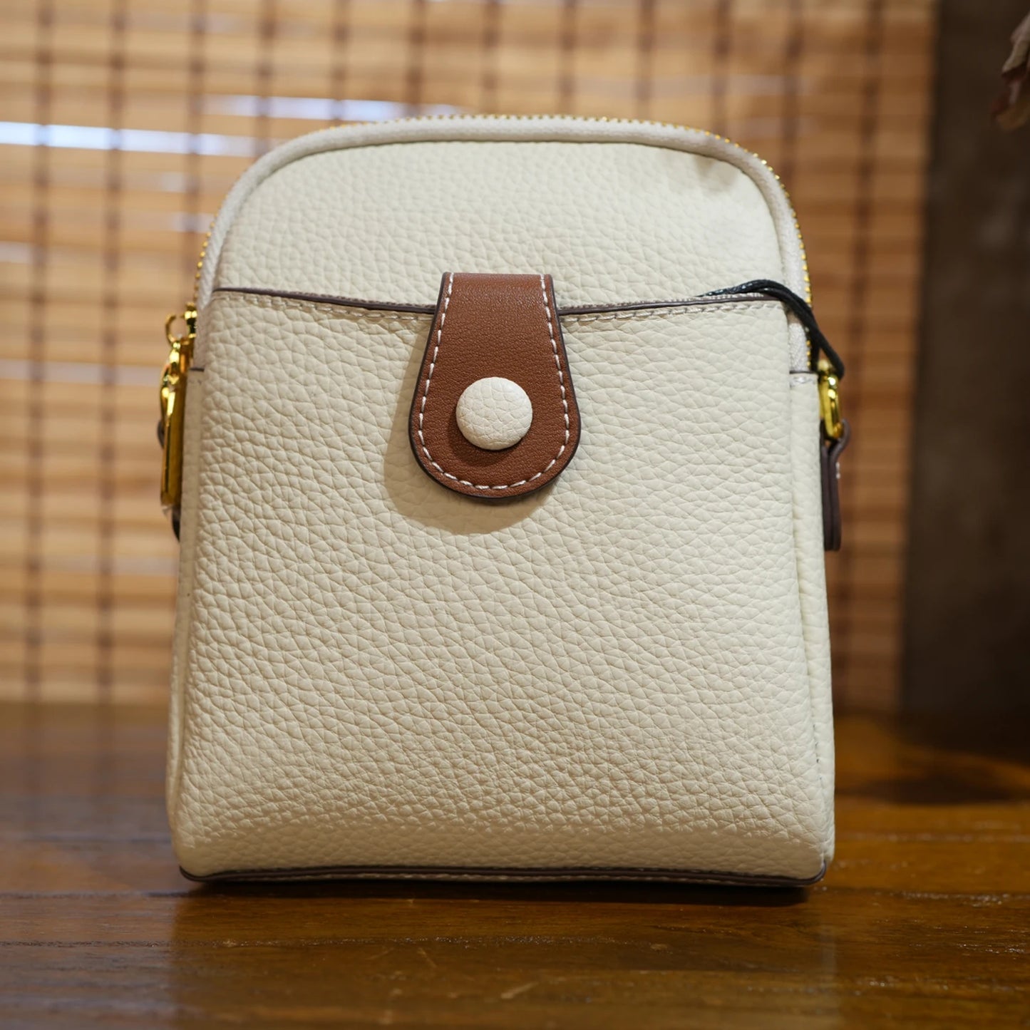 Fashion Mini Bag Women's Shoulder Crossbody Bag Genuine Leather Shell Bag 2025 New Niche Design Coin Purse