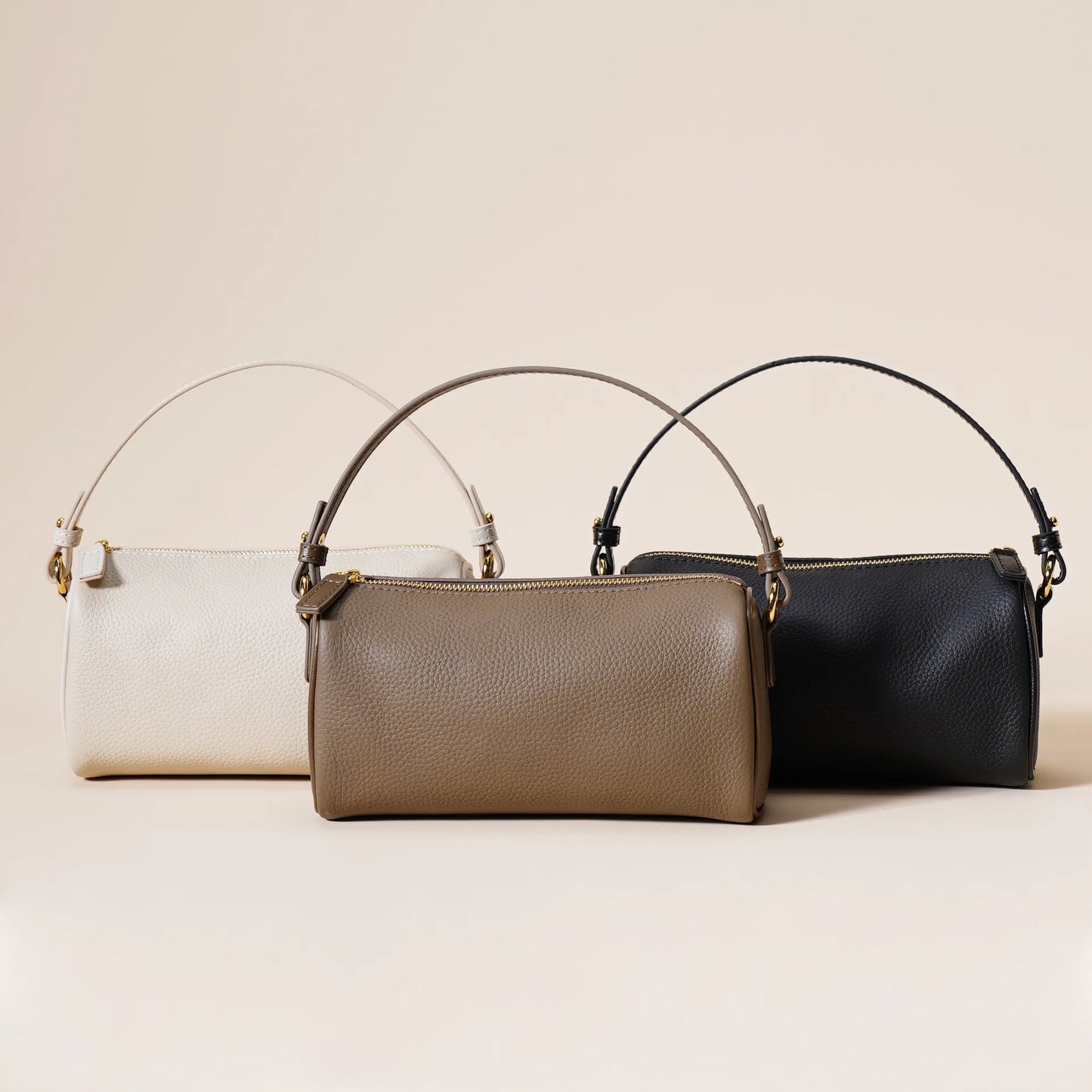 Genuine Leather Women's Handbag Top Layer Cowhide Simple Texture Shoulder Bag New Fashion Crossbody Tote