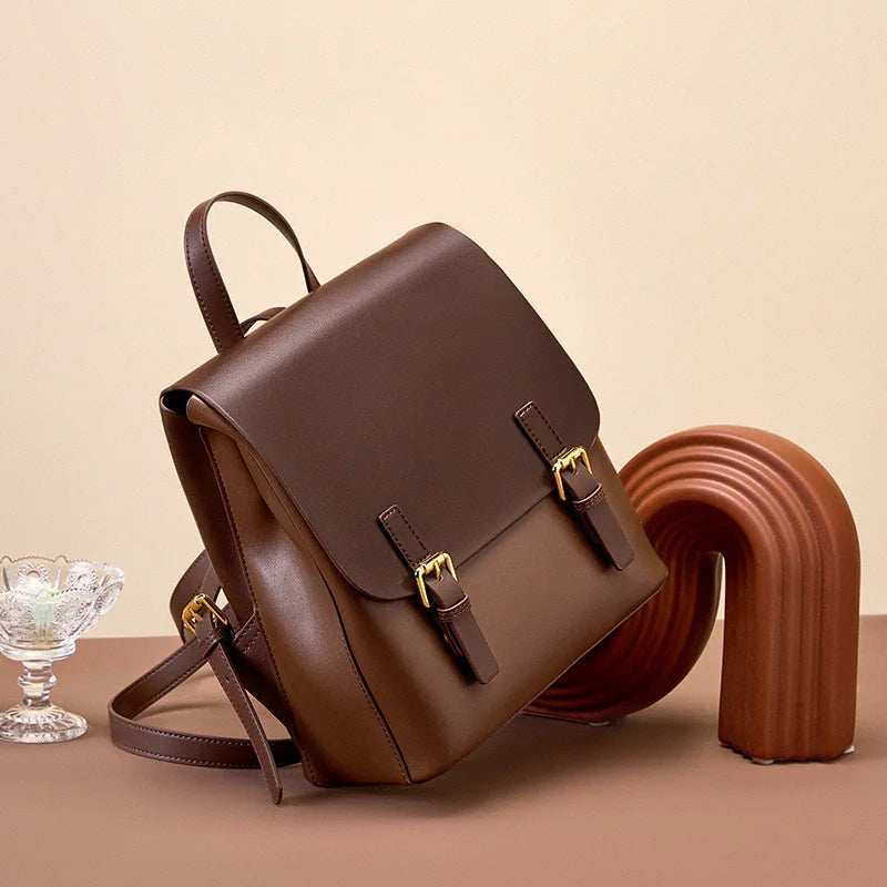 2025 New Backpack for Women Large Capacity Travel Bag Simple College Student School Backpack