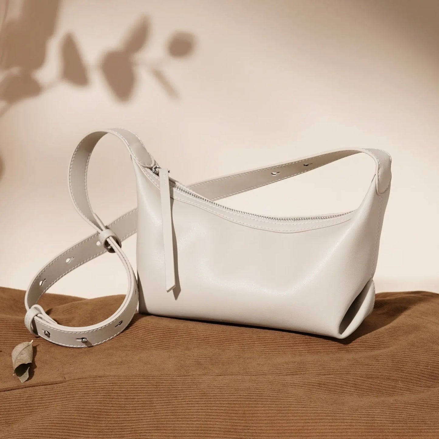 New Leather Dumpling Bag Small Designer Fashion Versatile Genuine Leather Shoulder Crossbody Bag 