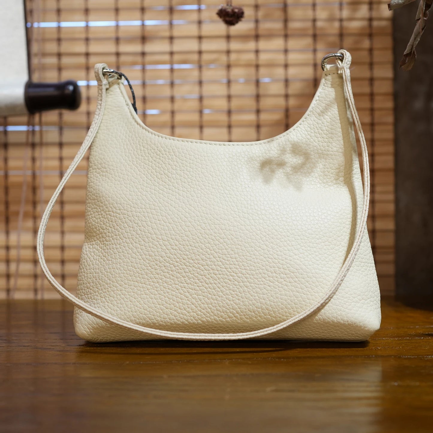 Mini Tote Bag Women's Genuine Leather Handbag Soft Underarm Shoulder Bag Ladies Purses and Handbags Thin Small Bag