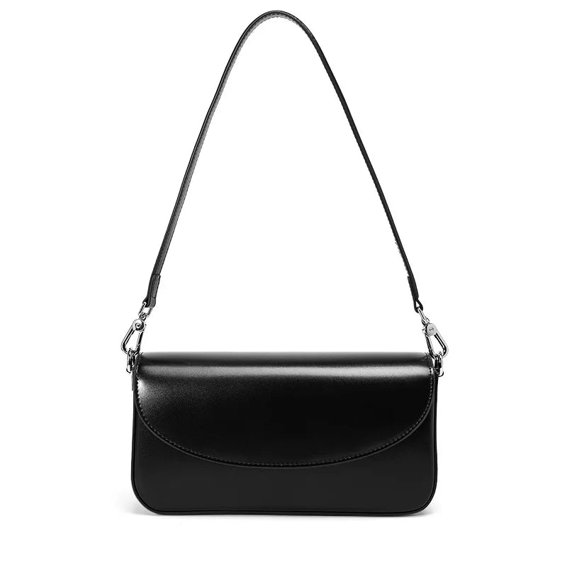 Trendy Fashion Korean Style Versatile Crossbody Handbag Women Leather Shoulder Bag Minimalist Small Square Bag