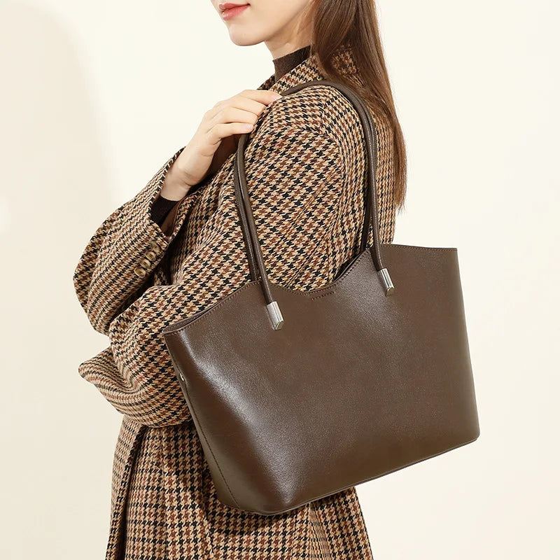 2025 New Large Capacity Tote Bag for Women Cute Shoulder Bag for College Students Work and Daily Use Mother Daughter Handbag Set