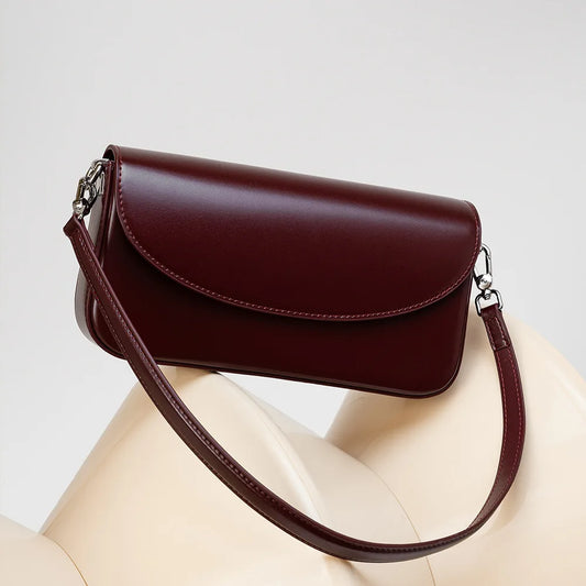 Trendy Fashion Korean Style Versatile Crossbody Handbag Women Leather Shoulder Bag Minimalist Small Square Bag