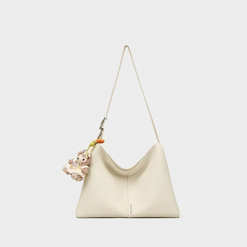 Women's Genuine Leather Tote Bag 2025 New Fashion Large Capacity Versatile Shoulder Crossbody Bag for Work and Daily Use