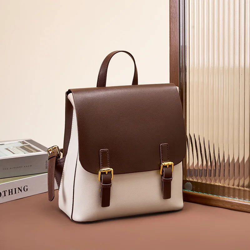 2025 New Backpack for Women Large Capacity Travel Bag Simple College Student School Backpack